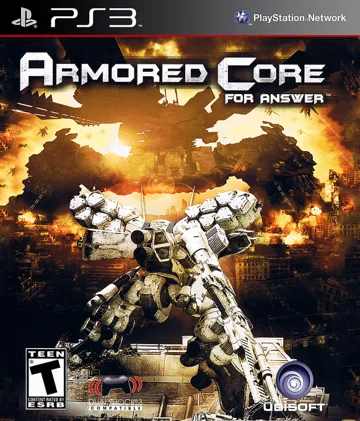 Armored Core for Answer (USA) (v1.35) (Disc) (Update) box cover front